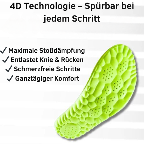 4D Komfort Einlegesohlen